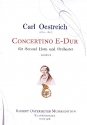 Concertino E-Dur fr second Horn (Horn tiefe Lage) und Orchester fr second Horn (Horn tiefe Lage) und Klavier