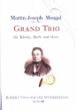 Grand Trio fr Horn, Harfe und klavier Stimmen
