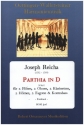 Parthia in D (497) fr 2 Flten, 2 Oboen, 2 Klarinetten, 2 Hrner, 2 Fagotte & Kontrabass Partitur und Stimmen