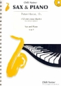 12 very easy Duets (+CD) fr Altsaxophon (Tenorsaxophon) und Klavier