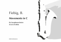 Movements (+CD) fr Saxophonensemble (SSAATTBBBs) Partitur und Stimmen