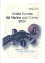 Groe Sonate fr Violine und Klavier