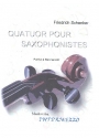 Quatuor pour saxophonistes fr 4 Saxophone (SATB) Partitur und Stimmen