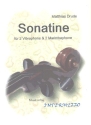 Sonatine fr 2 Vibraphone und 2 Marimbaphone Partitur und Stimmen