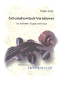 Schostakowitsch-Variationen op.40 fr Klarinette, Fagott und Klavier Stimmen