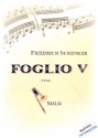 Foglio V fr Posaune (mit Stimme)