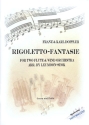 Rigoletto-Fantasie für 2 Flöten und Blasorchester Partitur und Stimmen