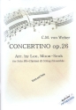 Concertino op.26 fr Klarinette und Streicher Partitur und Stimmen (1-1-1-1-1)