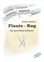 Flauto-Rag fr 3 Flten und Klavier Partitur und Stimmen
