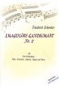 Imaginre Landschaft Nr.2 fr Kontrabass, Flte, Klarinette, Saxophon, Fagott und Horn Partitur und Stimmen