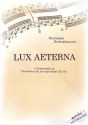Lux aeterna fr Orgel