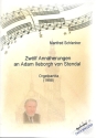 12 Annherungen an Adam Ileborgh von Stendal fr Orgel