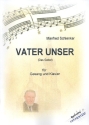 Vater unser fr Gesang und Klavier Partitur