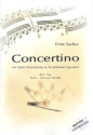 Concertino fr Posaune solo und 4 Posaunen Partitur und Stimmen