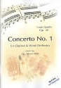 Konzert c-Moll Nr.1 op.26 fr Klarinette und Blasorchester Partitur und Stimmen