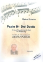 Psalm 90 - 3 Duette fr 2 mittlere Stimmen und Begleitung Partitur und Singpartitur