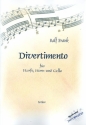 Divertimento fr Harfe, Horn und Violoncello Partitur und Stimmen