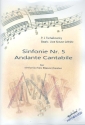Andante cantabile aus Sinfonie e-Moll Nr.5 op.64 fr Blasorchester Partitur und Stimmen