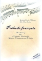 Prélude francais für 2 Violinen, Violoncello, Gitarre, Klarinette und Klavier Stimmen