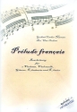 Prlude francais fr 2 Violinen, Violoncello, Gitarre, Klarinette und Klavier Stimmen