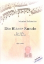 Die Blser-Runde fr 4 (Blech-) Blser (Ensemble/Posaunenchor) Partitur und Stimmen