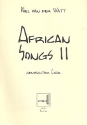 African Songs Band 2 fr gem Chor a cappella Partitur