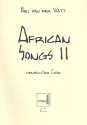 African Songs Band 2 fr gem Chor a cappella Partitur