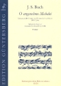 O angenehme Melodei Kantate Nr.210 BWV210a Partitur und Sopran
