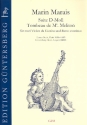 Suite d-Moll  und  Tombeau de Mr. Meliton fr 2 Violen da gamba und Bc Partitur und Stimmen (Bc ausgesetzt)