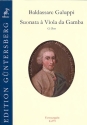 Sonate G-Dur fr Viola da gamba und Bc Partitur und Stimmen (Bc ausgesetzt)