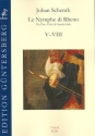 Le Nymphe di Rheno op.8 Nr.5-8 fr 2 Violen da gamba Partitur und Stimmen