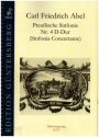 Preuische Sinfonie Nr.4 D-Dur (Sinfonia Concertante) fr 2 Oboen, 2 Hrner, 2 Violinen, Viola und Bc Klavierauszug