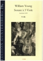 Sonate à 3 Viole (Nr.5-9) für 3 Gamben (DA/BB) Partitur und Stimmen