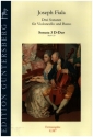 Sonate Nr.3 D-Dur ReiF 4.33 fr Violoncello und Basso Stimmen