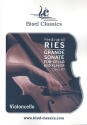 Grande sonate op.20 fr Violoncello und Klavier Violoncello