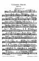 Rusch, Wilhelm Columbia-Marsch fr Blasorchester Stimmensatz Flauto piccolo in C, Flauto grand in B, Oboi, Fagotti, 2