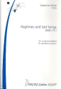 Ragtimes and Sad Songs fr 4 Saxophone (SATBar) Partitur und Stimmen
