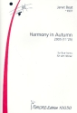 Harmony in Autumn fr 4 Hrner Partitur und Stimmen