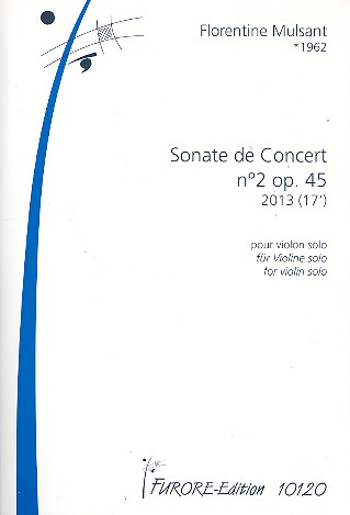 Sonate de concert no.2 op.45 fr Violine
