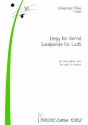 Elegy for Bernd  und  Sarabande fr LudS fr Akkordeon