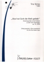 Also hat Gott die Welt geliebt op.53 fr 2 Violinen, Viola und Violoncello Partitur und Stimmen