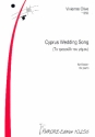 Cyprus Wedding Song fr Klavier