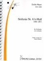 Sinfonie h-Moll Nr.4 fr Orchester Partitur