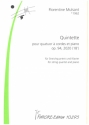 Quintette op.94 fr Streichquartett und Klavier Partitur und Stimmen