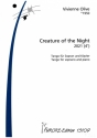 Creature of the Night fr Sopran und Klavier