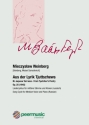 Aus der Lyrik Tjuttschews op.25 fr mittlere Singstimme und Klavier (russ. / kyrillisch)