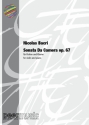 Sonata da camera op.67 fr Violine und Klavier