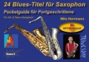 24 Blues-Titel - Pocketguide (+MP3-Download) fr Saxophon