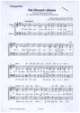 Die Himmel rhmen fr gem Chor (SAM) a cappella Chorpartitur