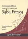 Salsa fresca fr 4 Saxophone (SAT(C)Bar) Partitur und Stimmen